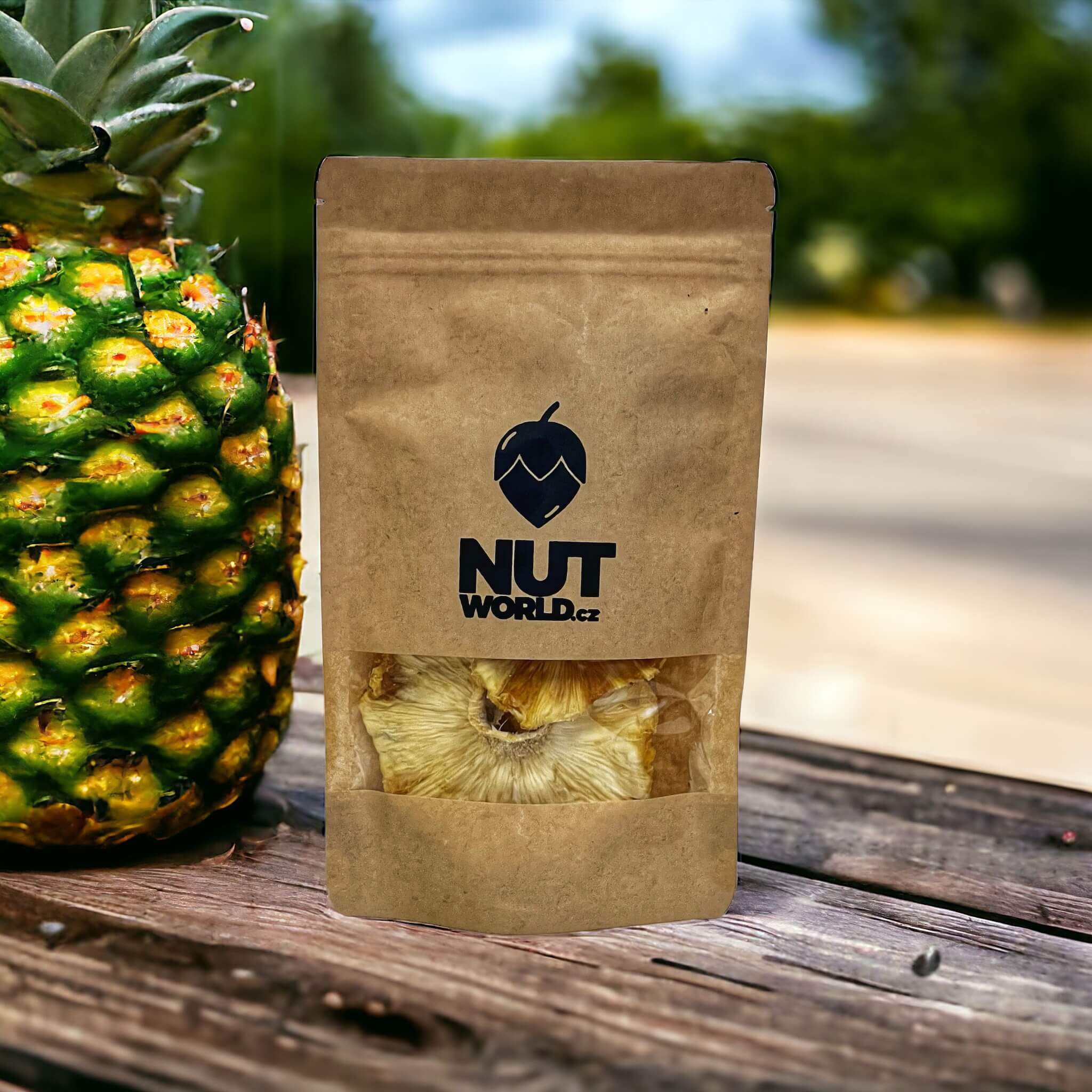Sušený ananas bez přidaného cukru detail produktu